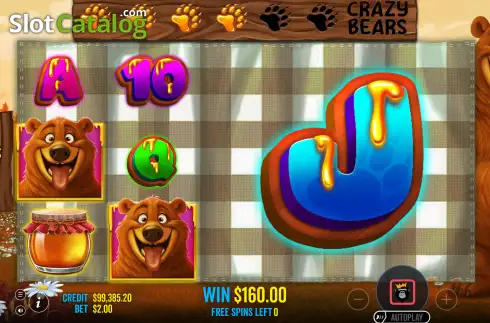 Скрин3. Bear Crazy слот