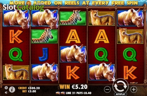 Скрин5. Safari King (Pragmatic Play) слот