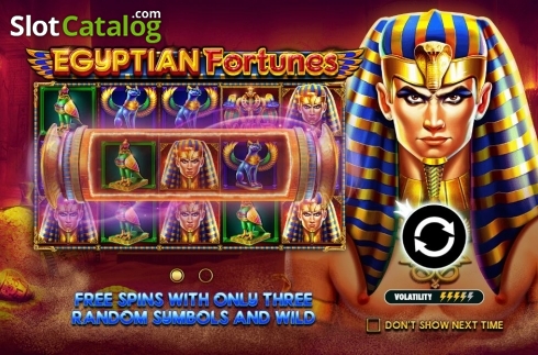 Скрин2. Egyptian Fortunes слот