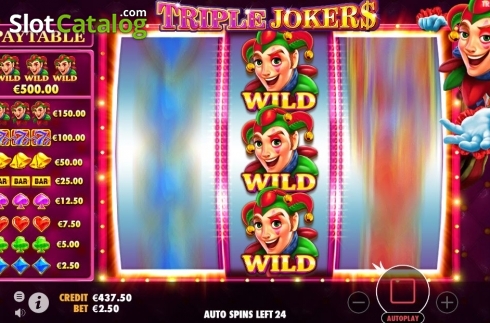 Скрин5. Triple Jokers (Pragmatic Play) слот