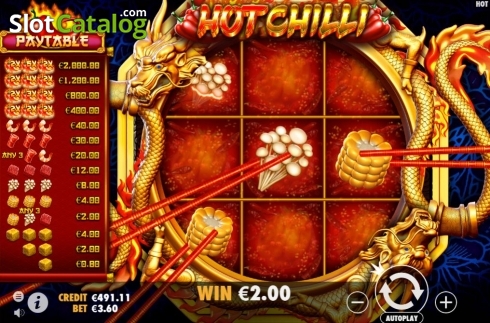 Скрин3. Hot Chilli слот
