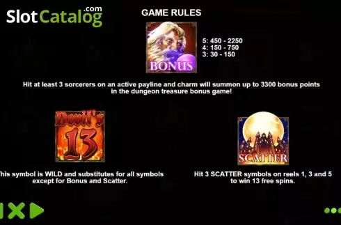 Скрин6. Diablo 13 слот