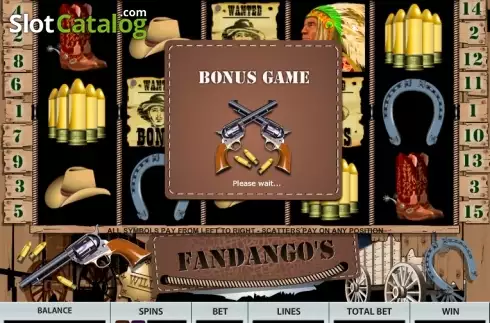 Скрин7. Fandango's слот