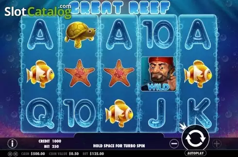 Скрин2. Great Reef слот