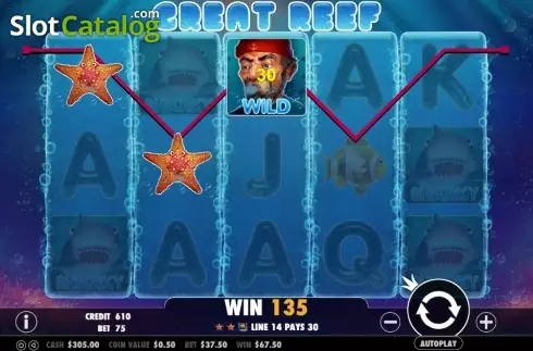 Скрин3. Great Reef слот