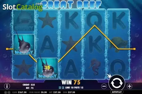 Скрин4. Great Reef слот