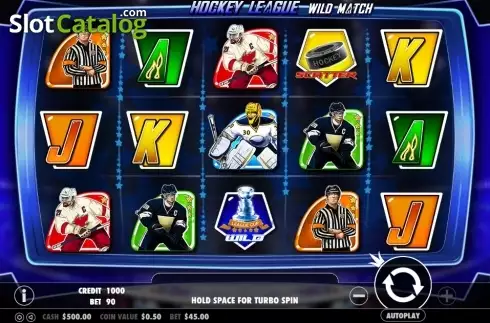 Скрин2. Hockey League Wild Match слот