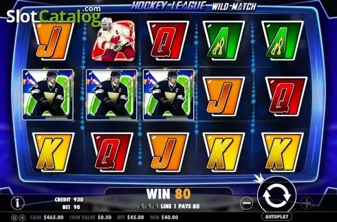 Скрин4. Hockey League Wild Match слот