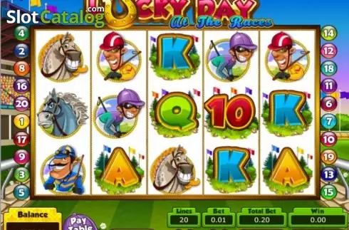 Скрин2. Lucky Day at the Races слот
