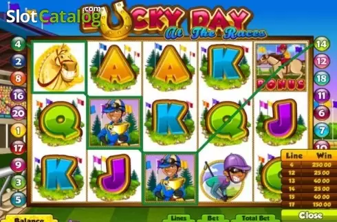 Скрин3. Lucky Day at the Races слот