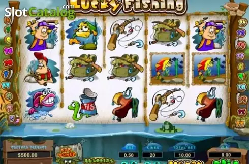 Скрин2. Lucky Fishing (Pragmatic Play) слот