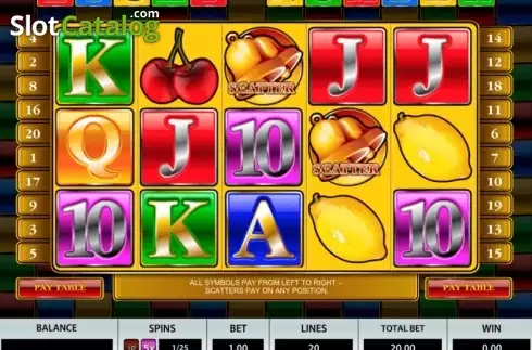 Скрин2. Lucky Number слот