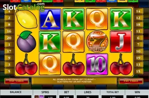 Скрин3. Lucky Number слот