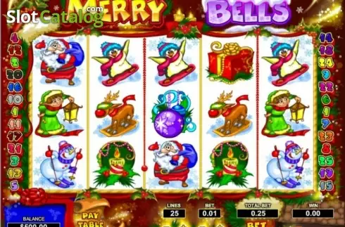 Скрин2. Merry Bells слот