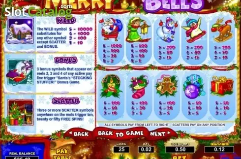 Скрин5. Merry Bells слот