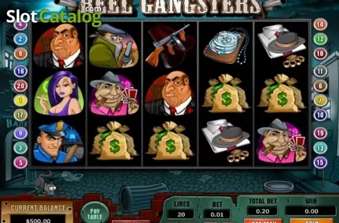 Скрин2. Reel Gangsters слот