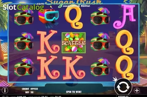 Скрин4. Sugar Rush Summer Time слот