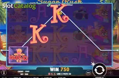 Скрин5. Sugar Rush Summer Time слот