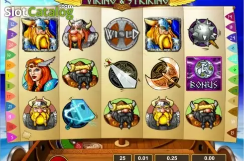 Скрин2. Viking & Striking слот