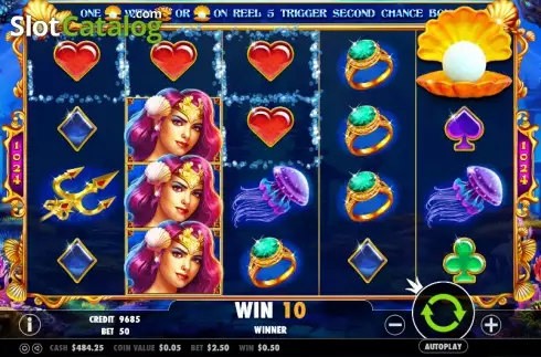 Скрин6. Queen of Atlantis слот