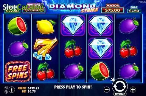 Скрин3. Diamond Strike (Pragmatic Play) слот