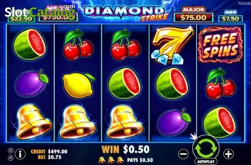 Скрин4. Diamond Strike (Pragmatic Play) слот