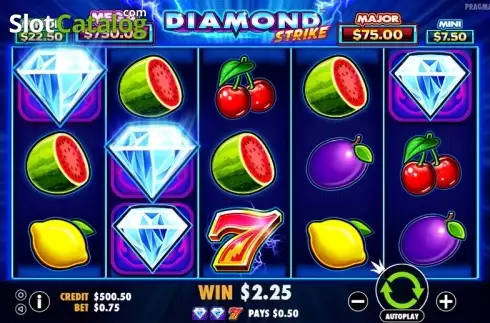 Скрин5. Diamond Strike (Pragmatic Play) слот