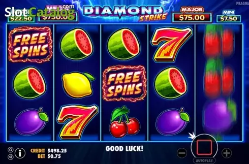 Скрин6. Diamond Strike (Pragmatic Play) слот
