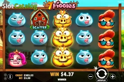 Скрин8. 7 Piggies слот