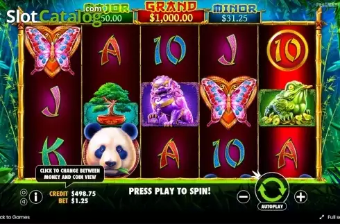 Скрин3. Panda's Fortune слот