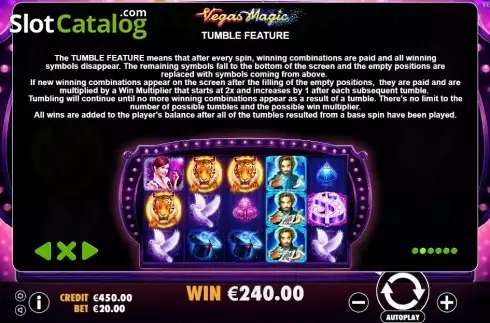 Скрин9. Vegas Magic слот
