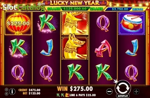 Скрин7. Lucky New Year слот