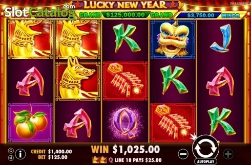 Скрин8. Lucky New Year слот