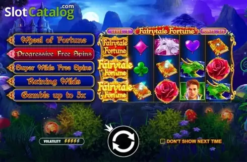Скрин2. Fairytale Fortune слот