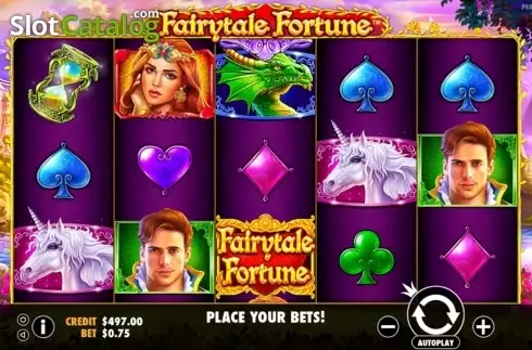 Скрин3. Fairytale Fortune слот