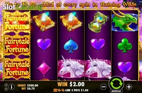 Скрин5. Fairytale Fortune слот