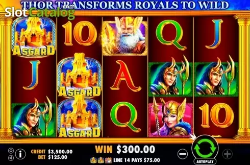 Скрин6. Asgard (Pragmatic Play) слот