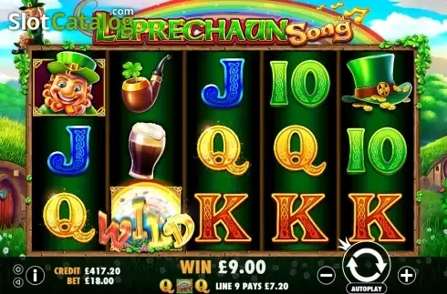 Скрин4. Leprechaun Song слот
