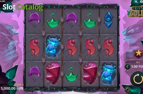 Скрин3. Crystal Golem слот