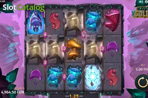 Скрин4. Crystal Golem слот