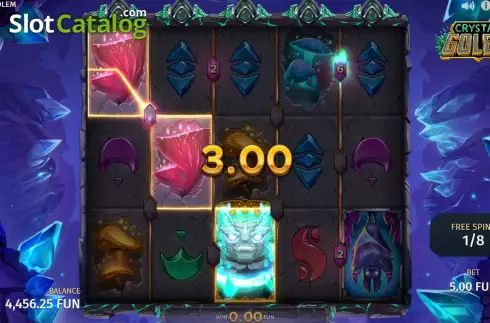 Скрин7. Crystal Golem слот