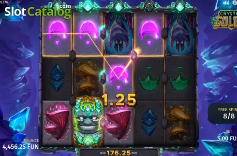 Скрин9. Crystal Golem слот