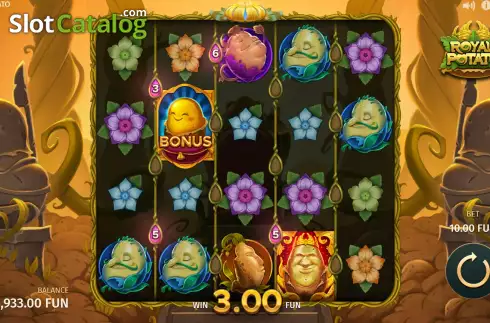 Скрин4. Royal Potato слот