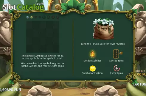 Скрин9. Royal Potato 2 слот