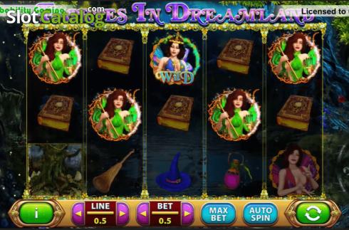 Скрин3. Fairies in Dreamland слот