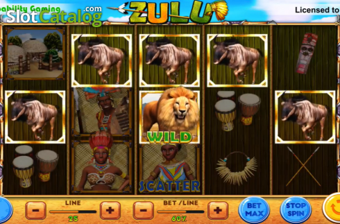 Скрин3. Zulu слот