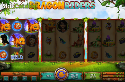 Скрин3. Dragon Riders слот