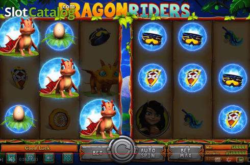 Скрин4. Dragon Riders слот