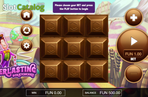 Скрин2. The Everlasting Scratchcard слот