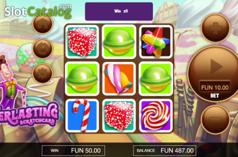 Скрин4. The Everlasting Scratchcard слот
